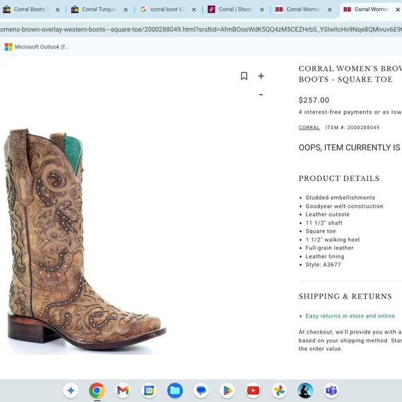 Corral Boots - Picture 7 of 8